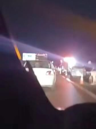  Acidente deixa feridos na Dom Gabriel, na noite de domingo (12)